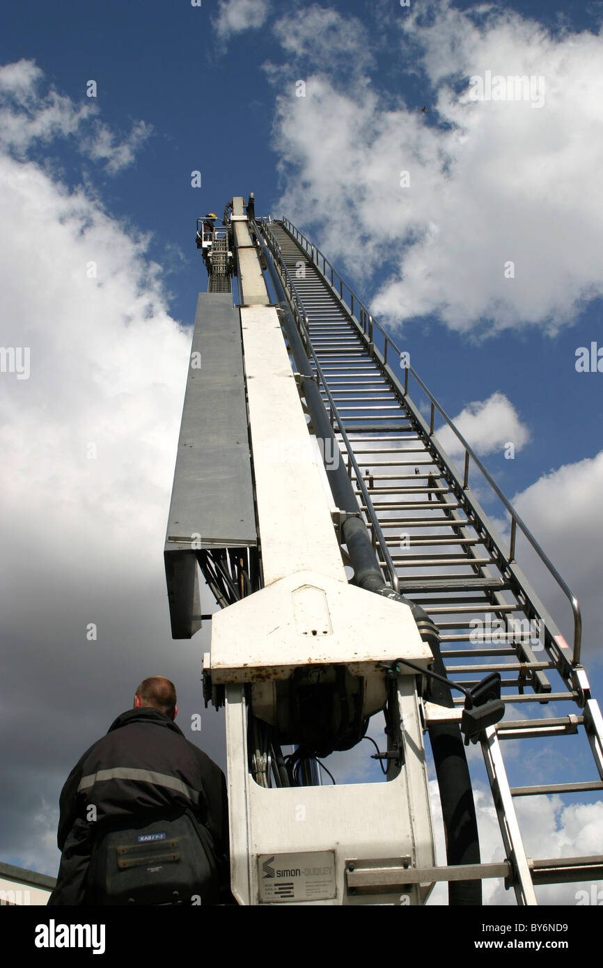 ALP pointing skywards Stock Photo