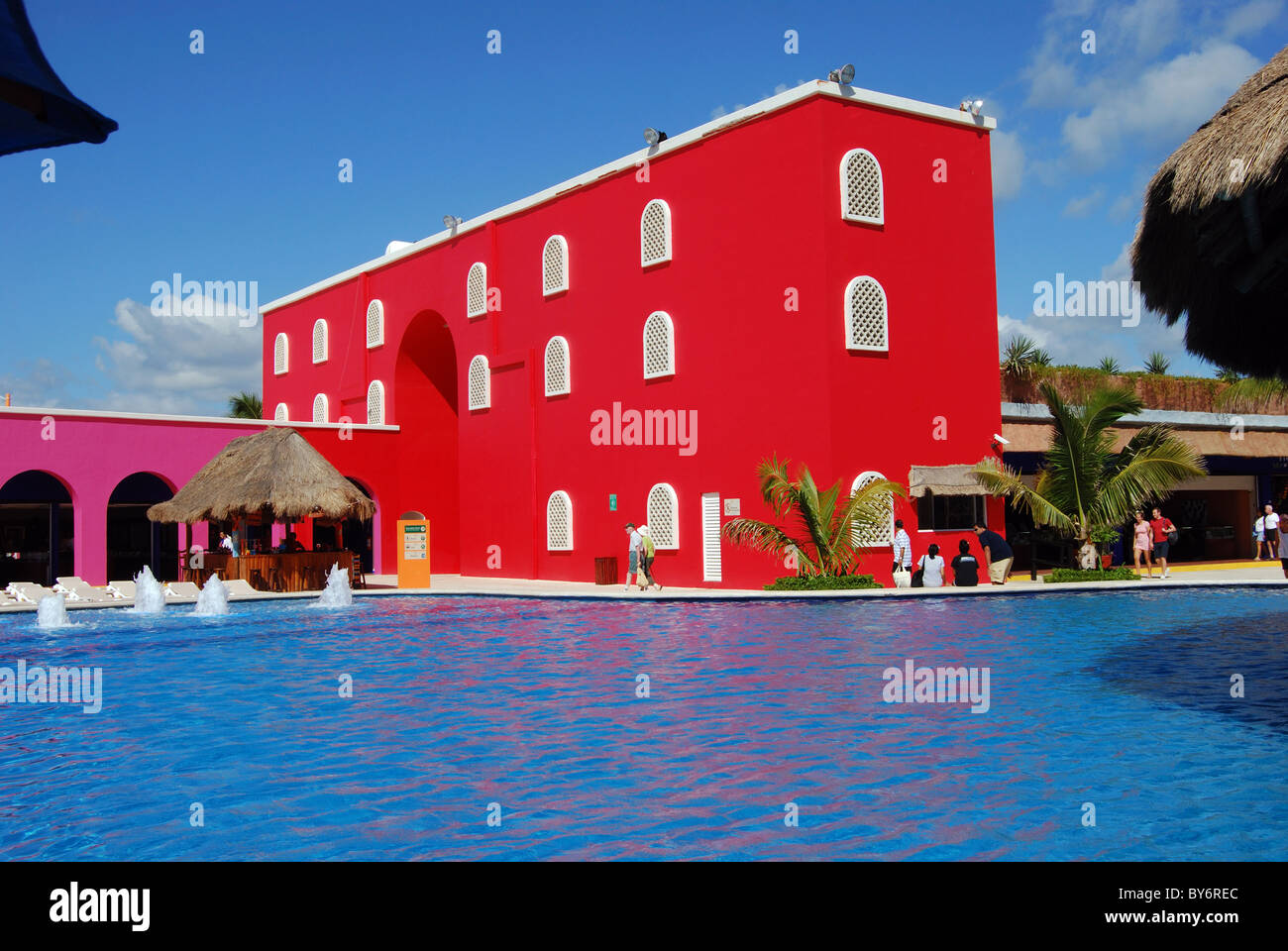 Hotel and swimming pool complex, Costa Maya, South Eastern Region