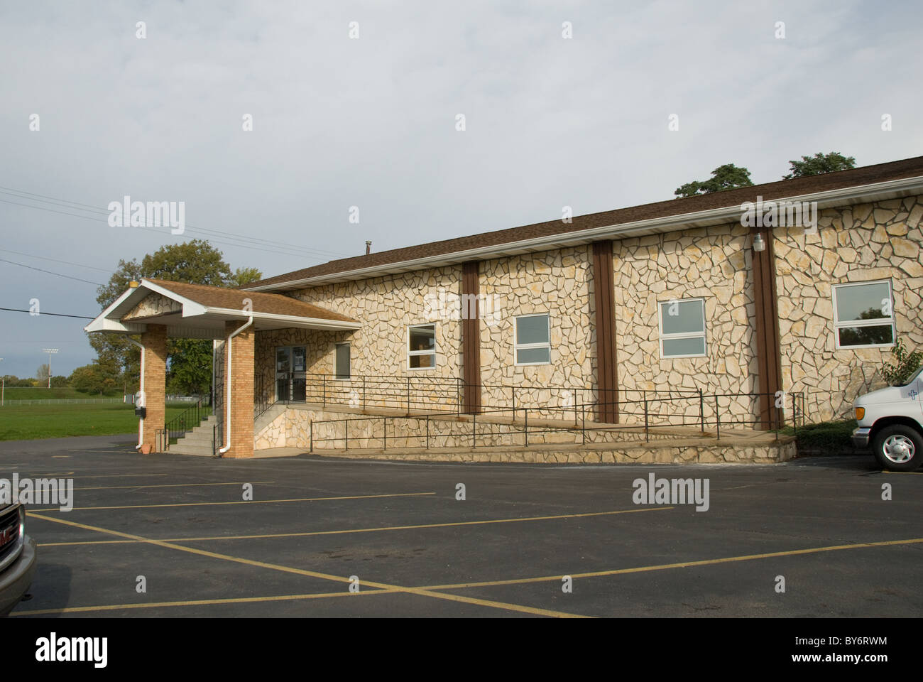 Peoria Friendship Missionary Baptist Church; Faith; Christian; Religion; Peoria Illinois USA Stock Photo