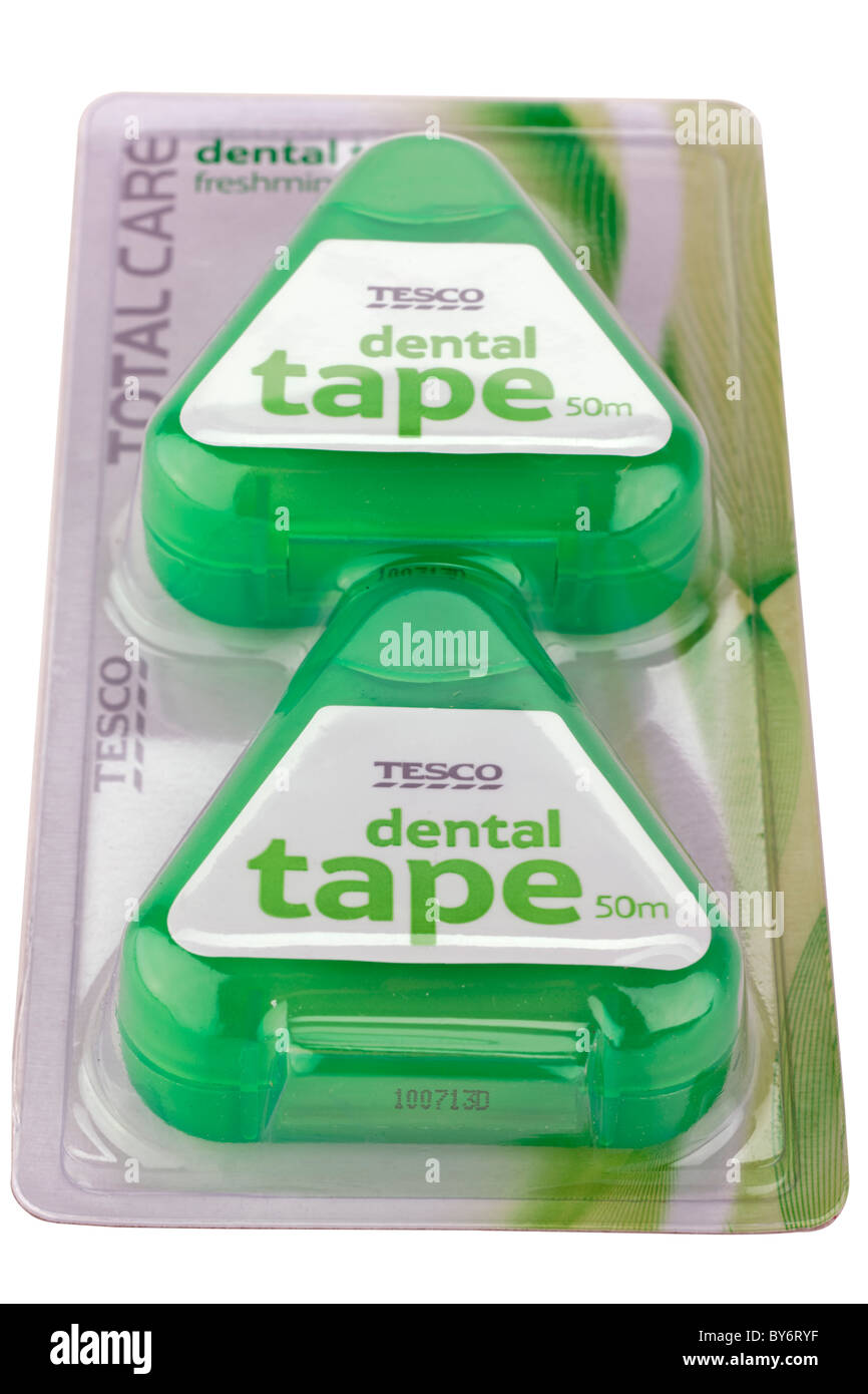 Dental tape hi-res stock photography and images - Alamy