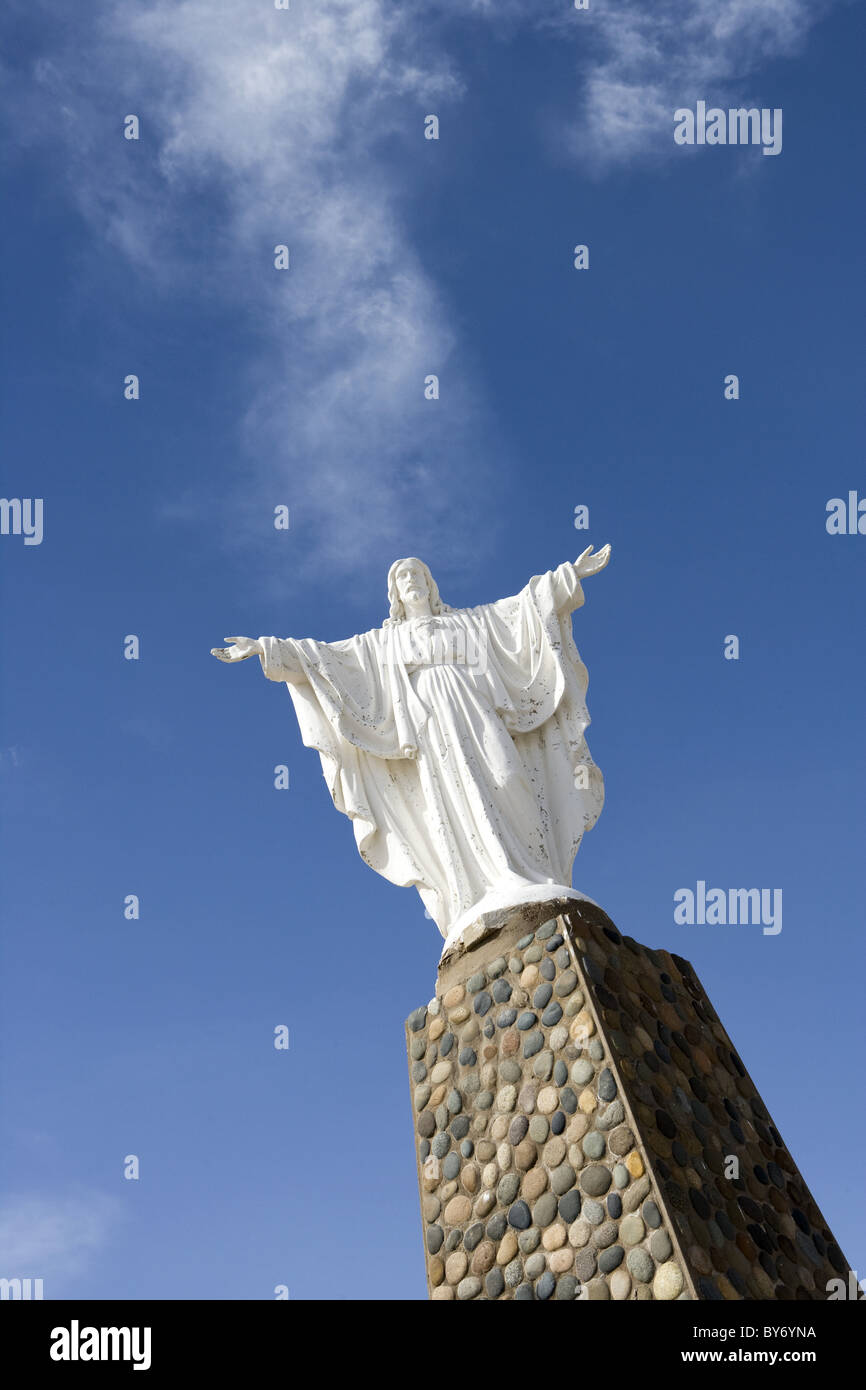 Christ Statue Argentina Stock Photos & Christ Statue Argentina Stock