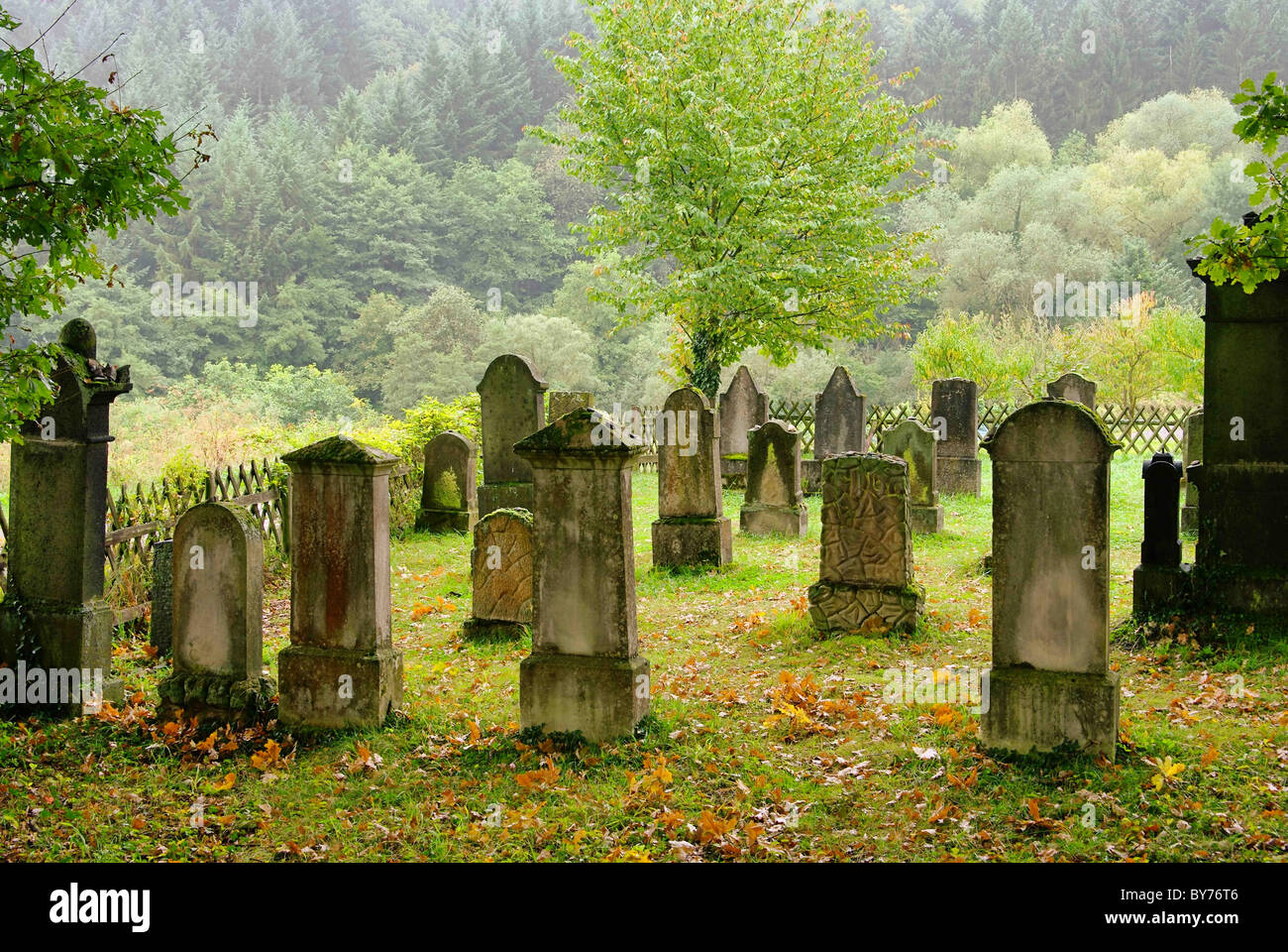 Juedischer Friedhof - jewish cemetary 12 Stock Photo