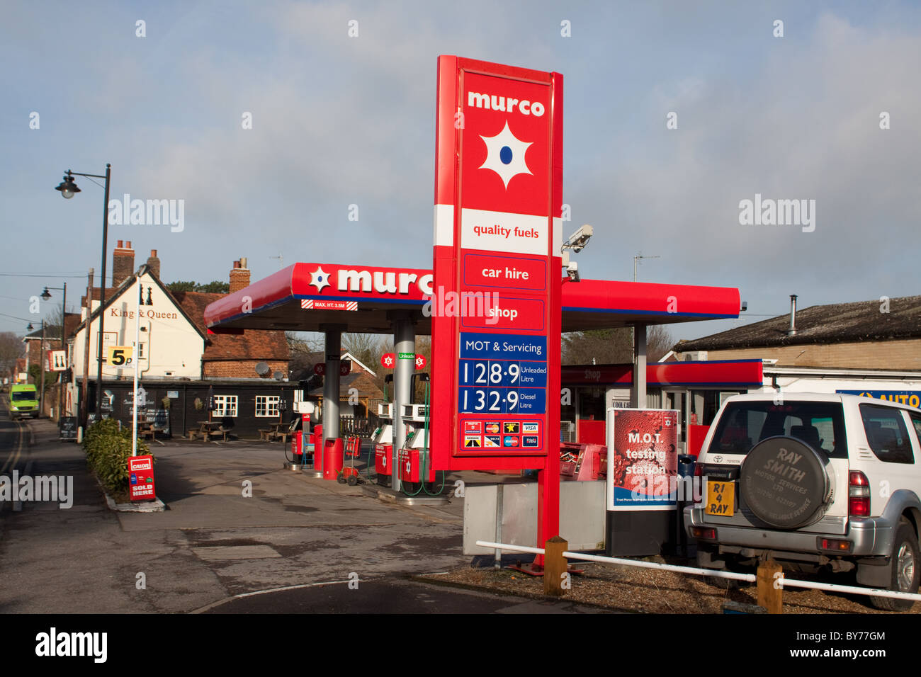 Murco Petrol Station in Wendover, Buckinghamshire Stock Photo Alamy
