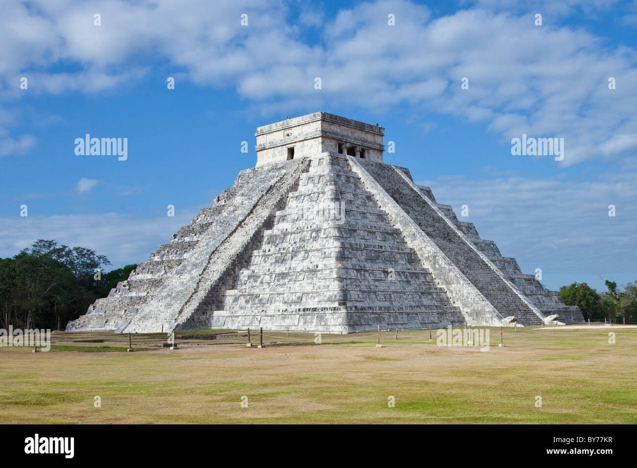 El Castillio, Chichen Itza, Mexico Stock Photo