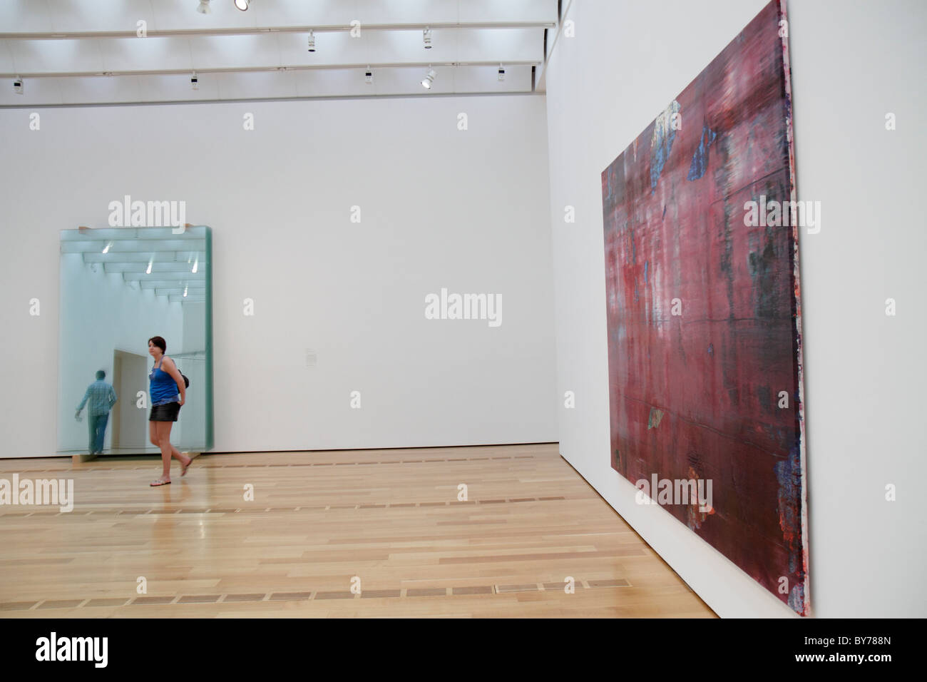 Atlanta High Museum of Art gallery collection exhibition Stock