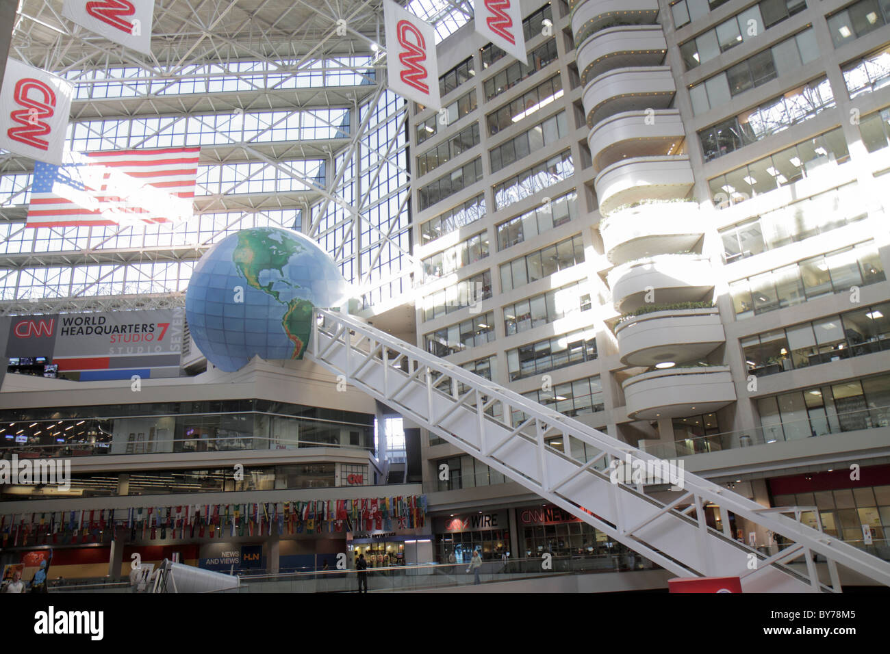 Atlanta Georgia CNN Center Cable News Network television news media