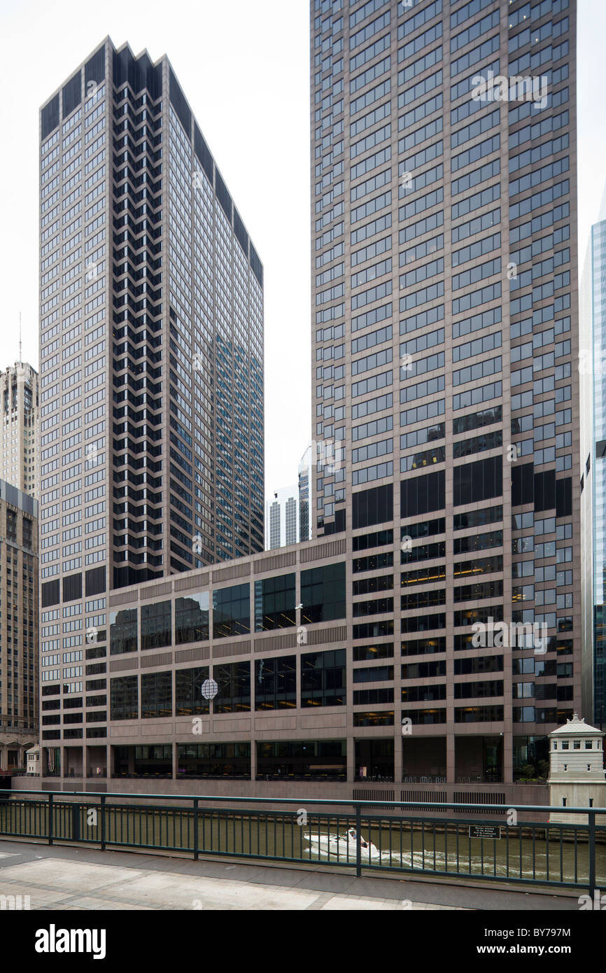 Chicago Mercantile Exchange Center, Illinois, USA Stock Photo