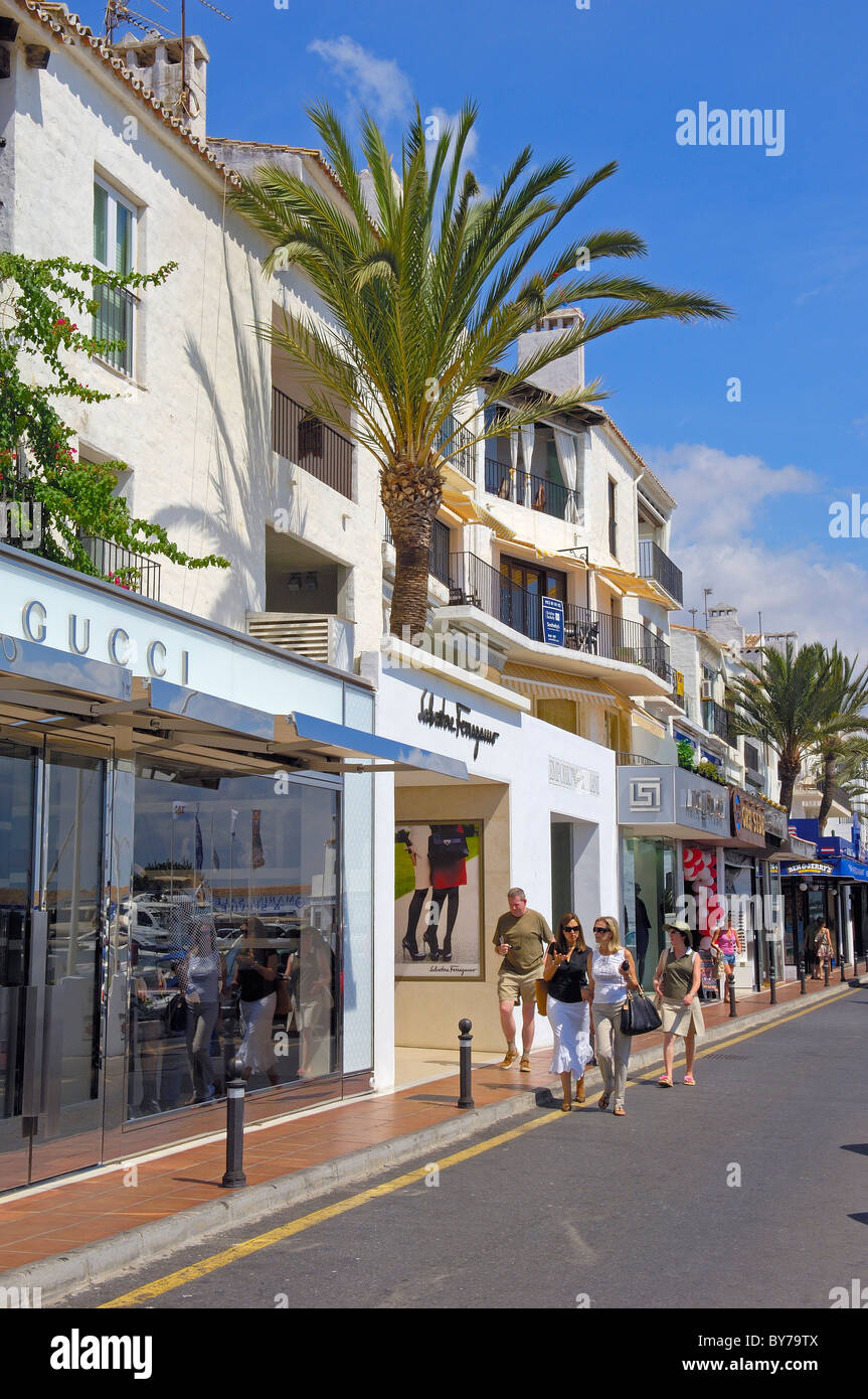 Puerto Banus Marina & El Corte Ingles shopping - The Posh Travel Blog
