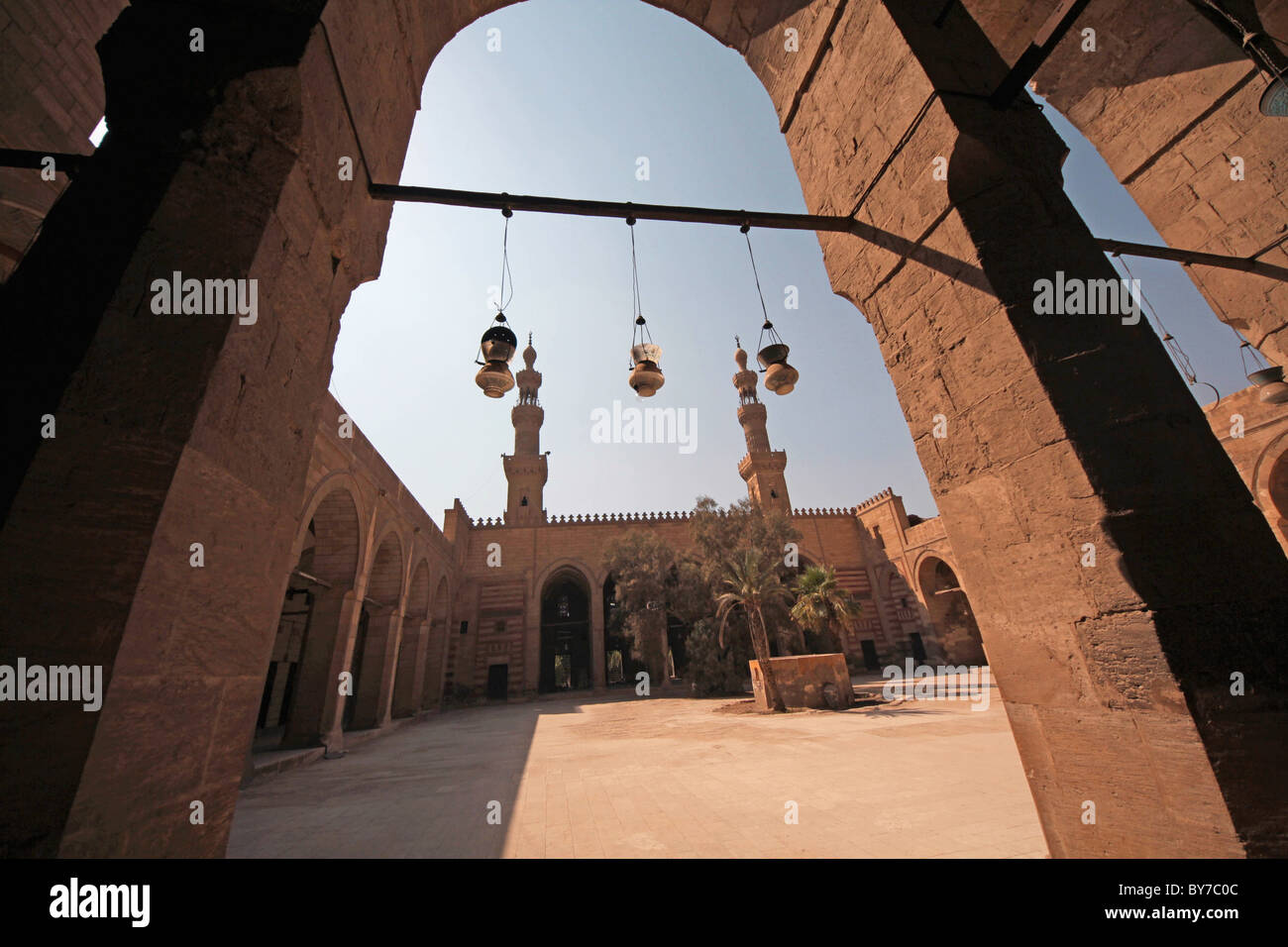 Mausoleum Of Farag Ibn Barquq Stock Photo