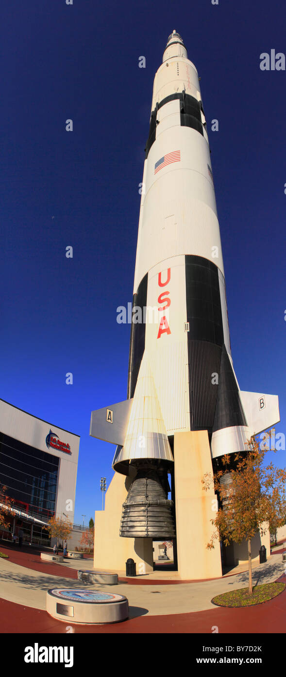 Saturn V Replica, Apollo Courtyard, U.S. Space & Rocket Center