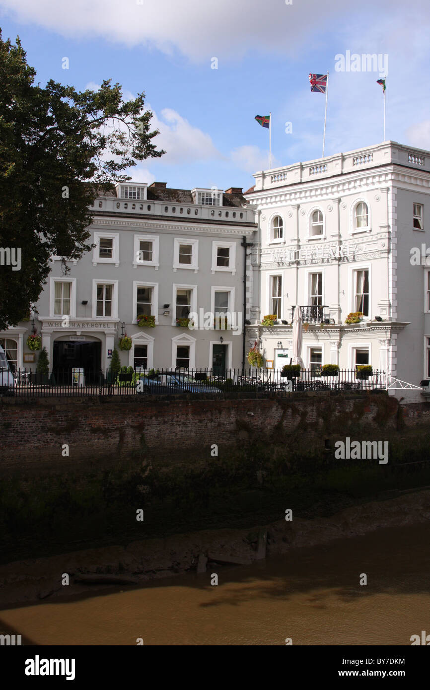 The White Hart hotel, Boston, Lincolnshire, England, U.K Stock Photo