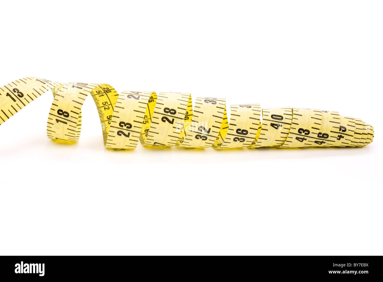 Tape Measure with white background Stock Photo - Alamy