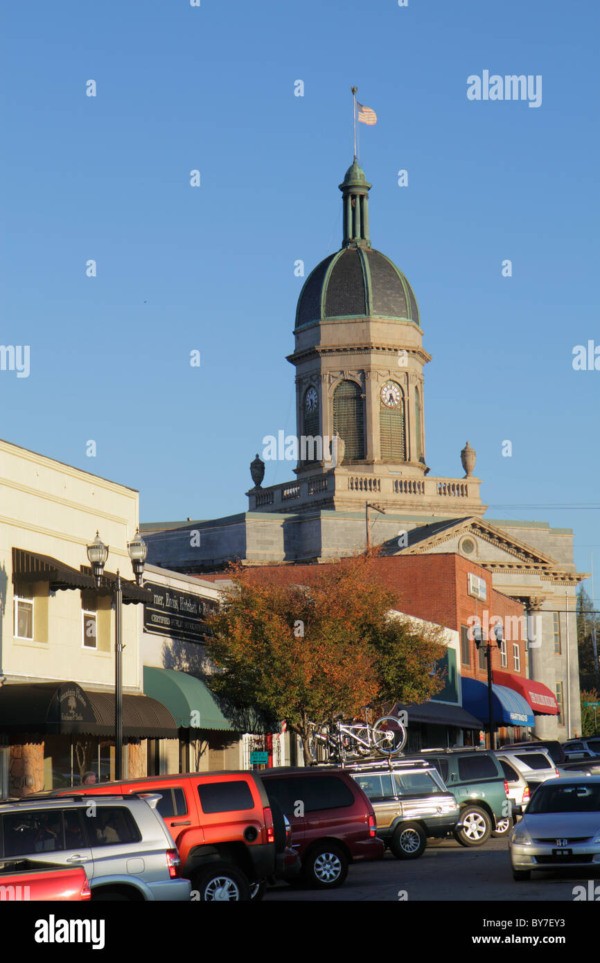 Historical history cherokee county courthouse hires stock photography