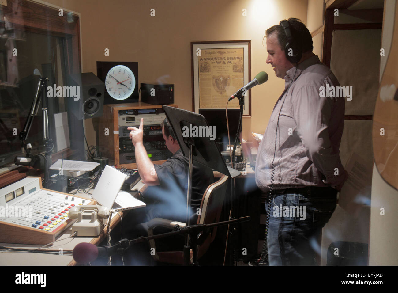 Nashville Tennessee,Ryman Auditorium,Grand Ole Opry,original home,country  music,hillbilly,radio show,weekly broadcast,preservation,exhibit exhibition  Stock Photo - Alamy