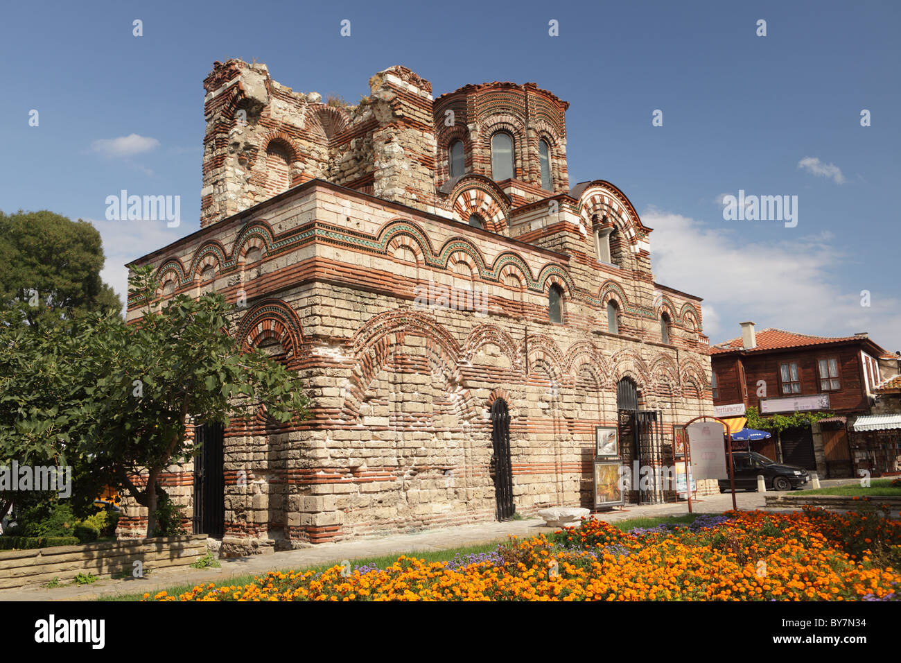Church of Christ Pantocrator in Nessebar, Bulgaria Stock Photo