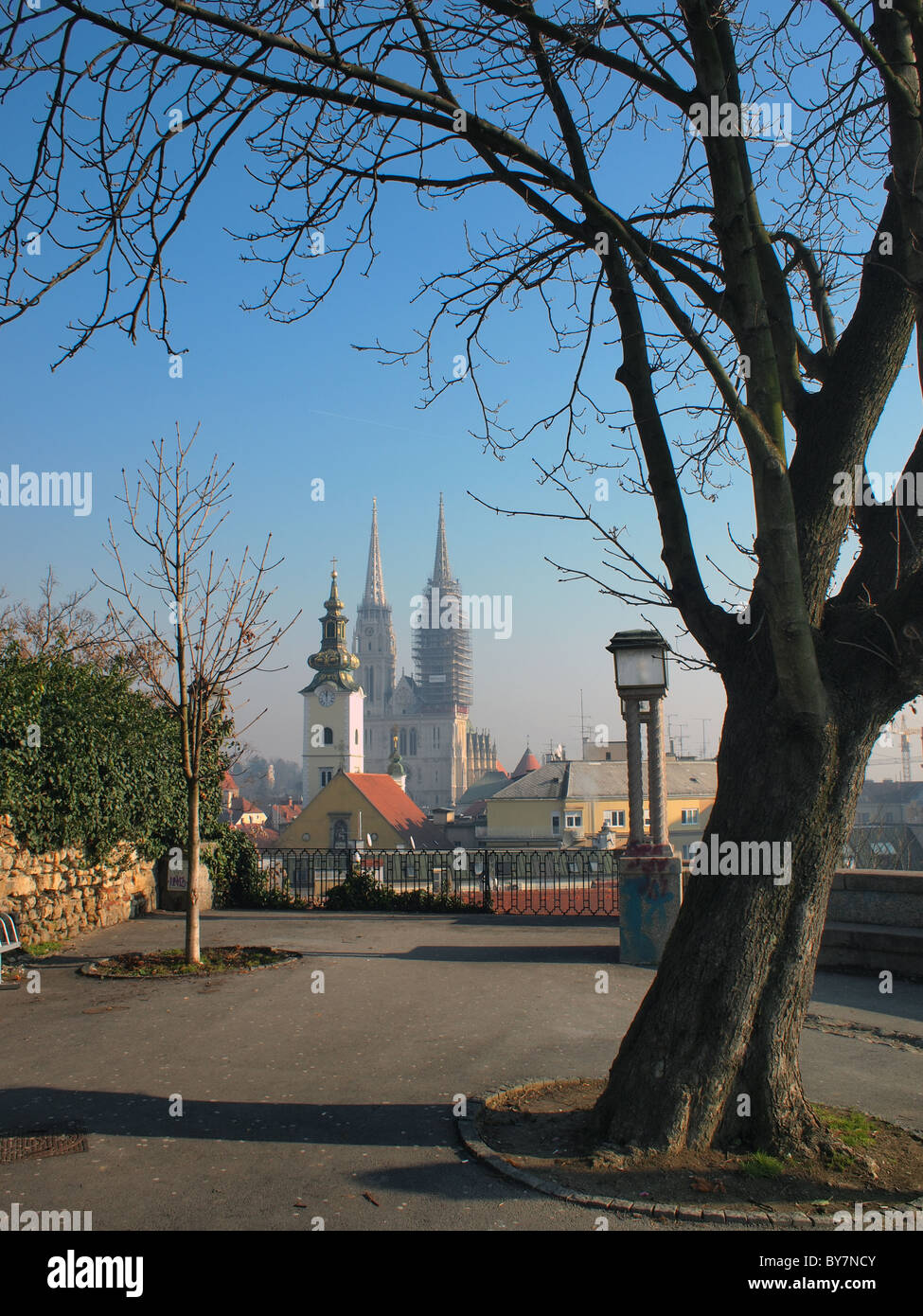 Skyline, Zagreb, Croatia Stock Photo - Alamy