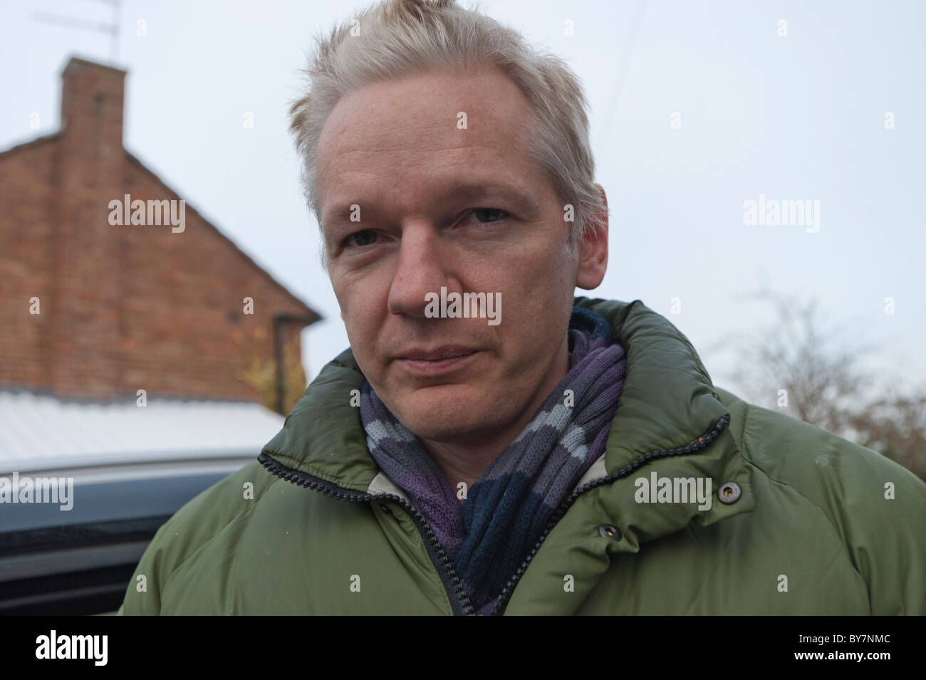 Julian Paul Assange founder of WikiLeaks Stock Photo