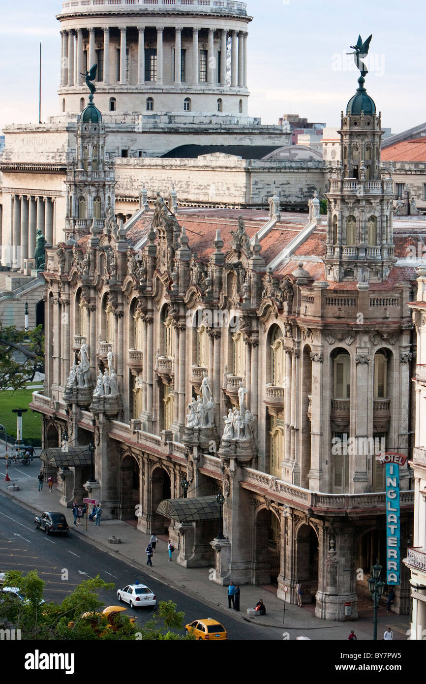 Cuba, Havana. National Theater Building Designed by Belgian architect