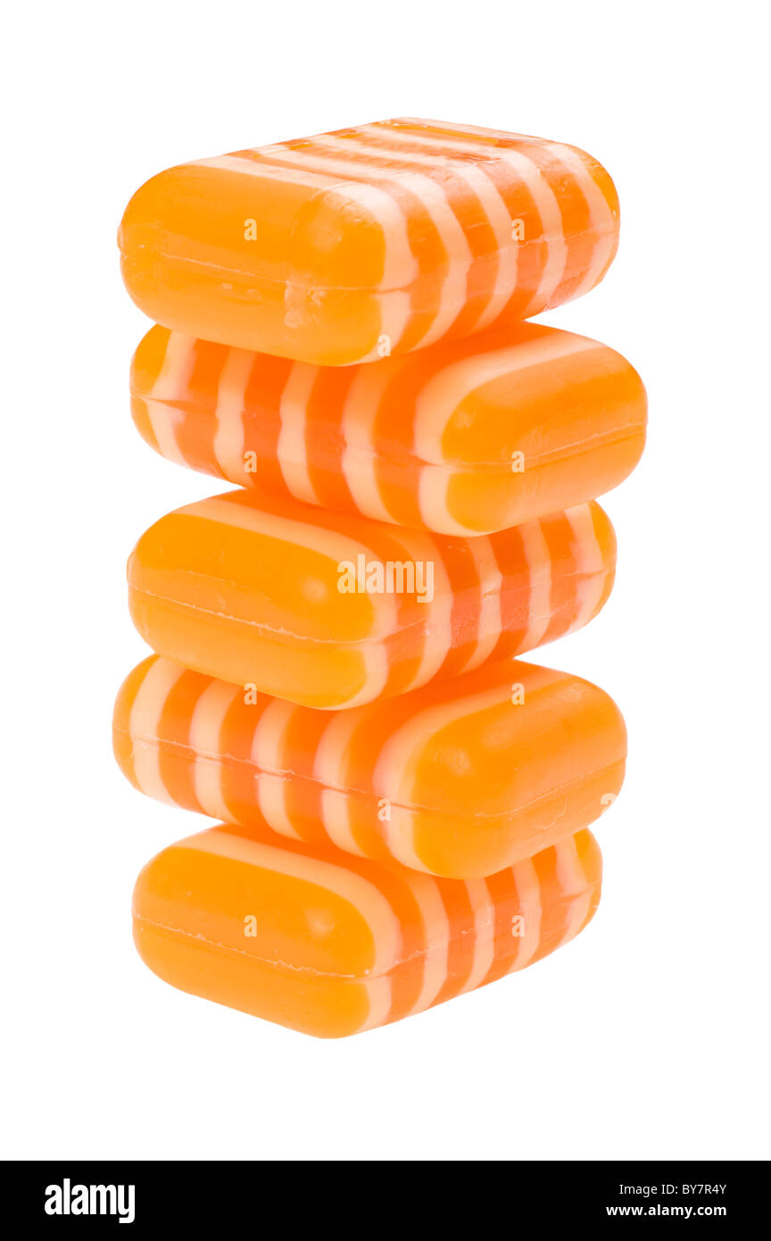 object on white - colored soap close up Stock Photo - Alamy