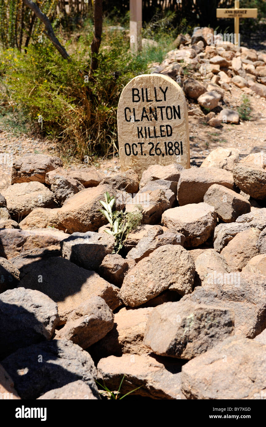 Clanton and McLaury Graves Boothill Graveyard Tombstone Arizona