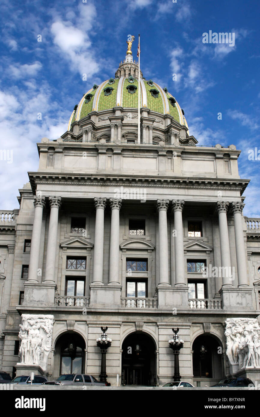 Pennsylvania State House in Harrisburg, PA. Pennsylvania Capitol