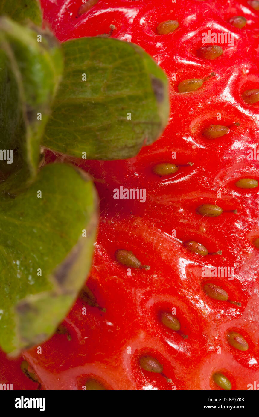 Red strawberry texture hi-res stock photography and images - Alamy