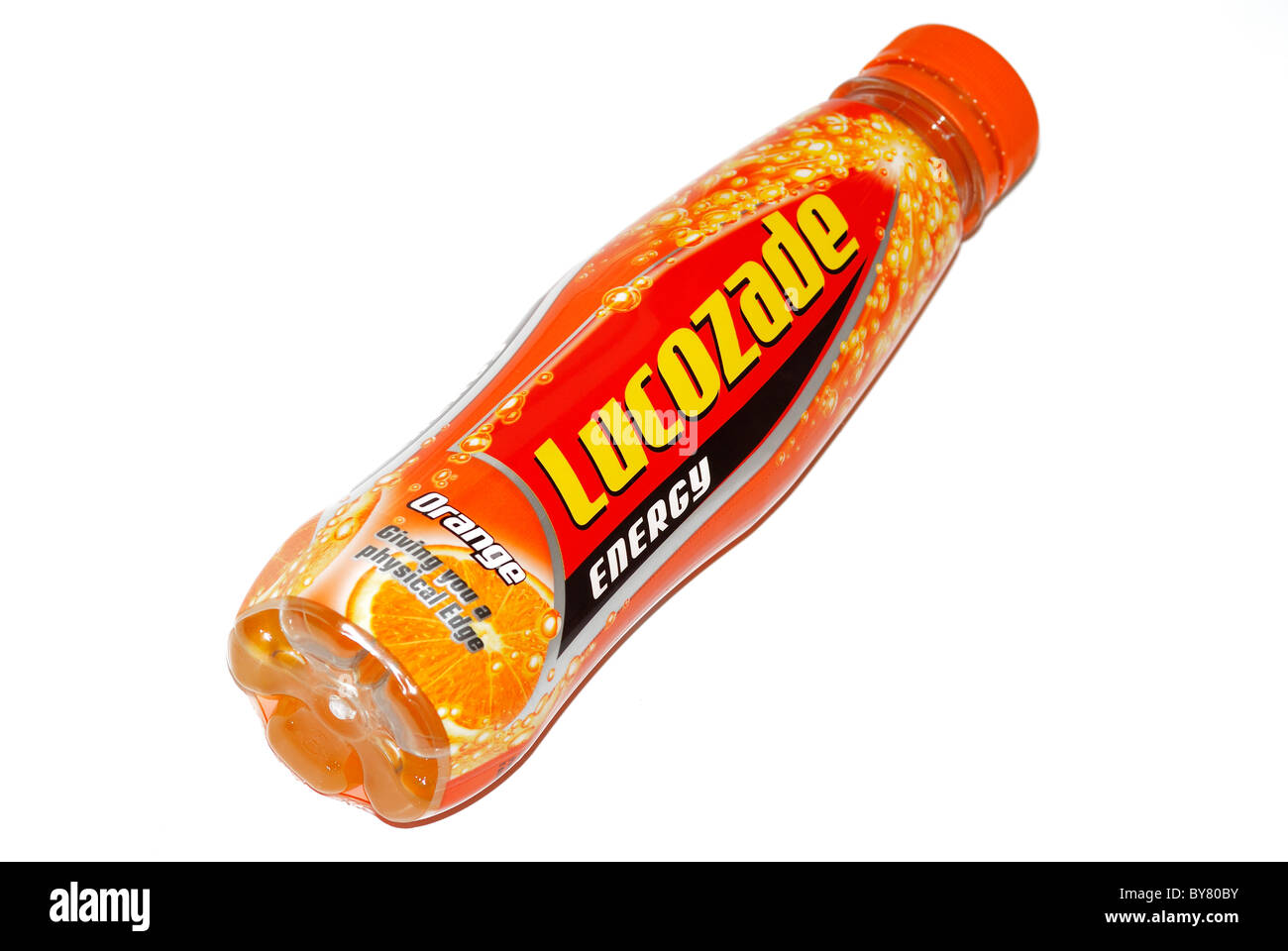 bottle of lucozade Stock Photo Alamy
