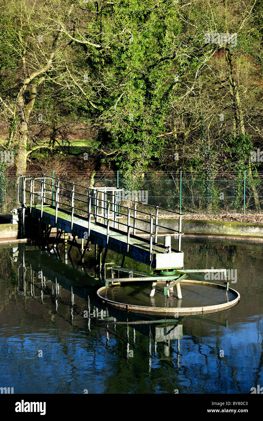 water treatment works cromford Derbyshire england uk Stock Photo Alamy