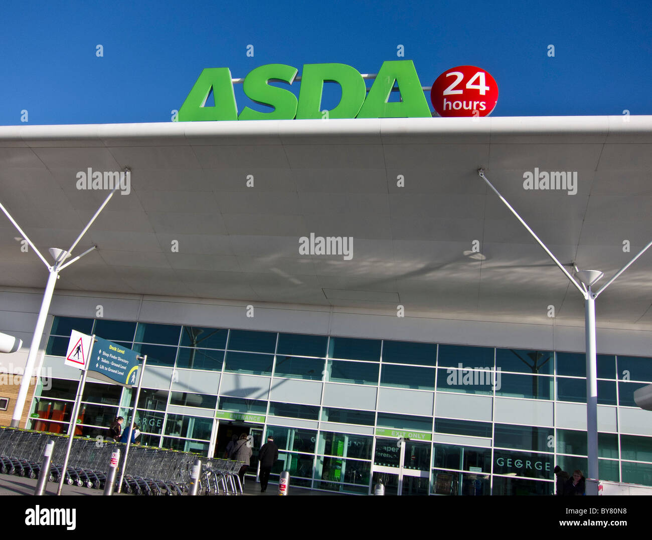 ASDA Store At Castlepoint Shopping Park Bournemouth UK Stock Photo asda-store-at-castlepoint-shopping-park-bournemouth-uk-stock-photo