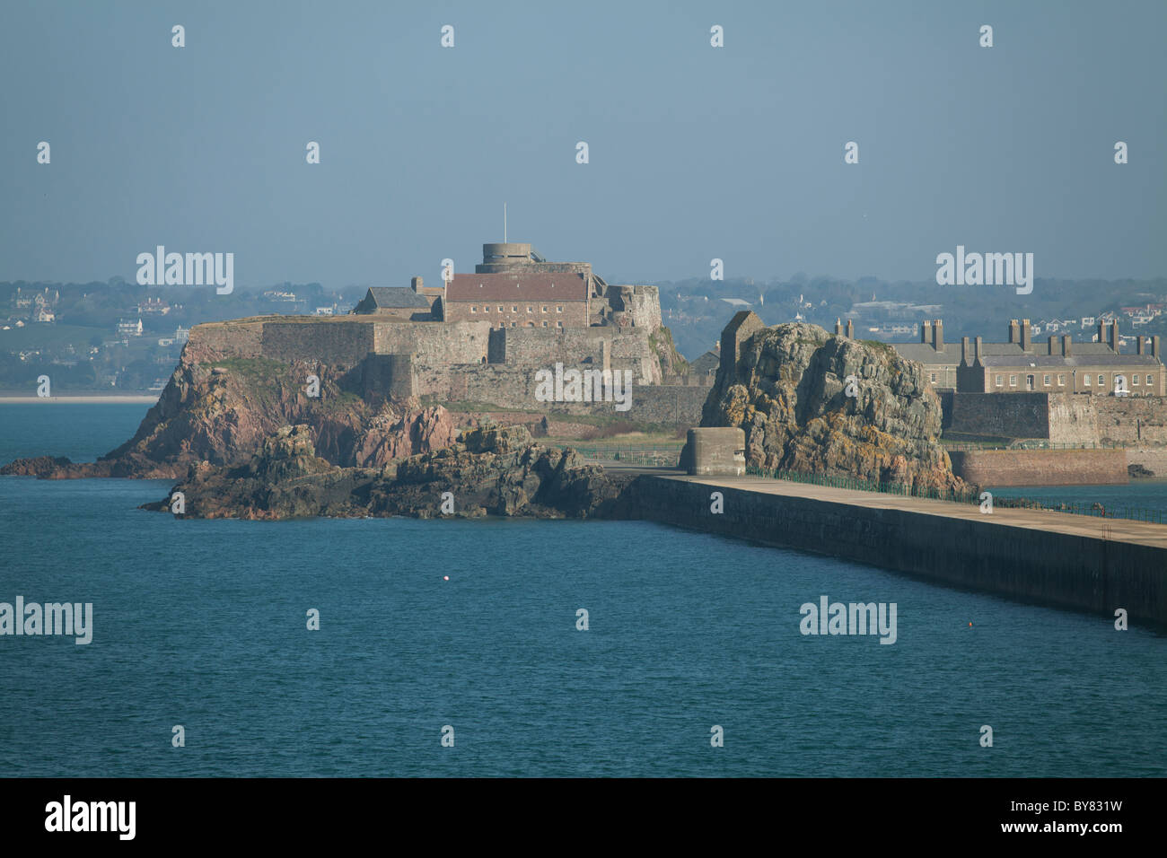 Elizabeth Castle St Helier Jersey Stock Photo - Alamy