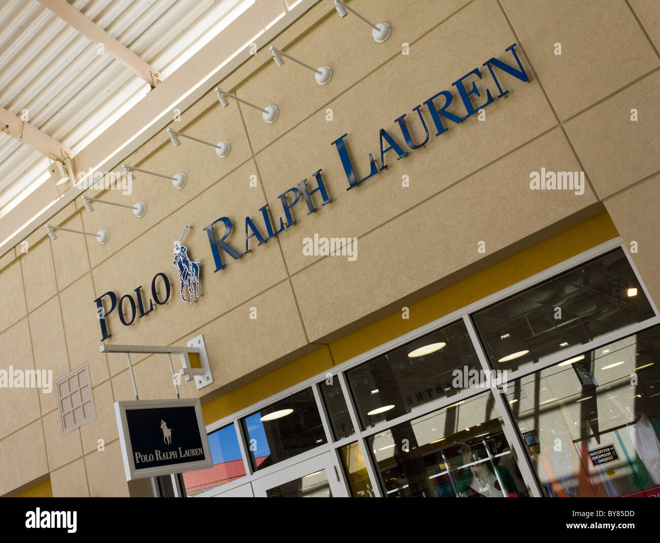 Polo Ralph Lauren store, Chicago Premium Outlets, Aurora, Illinois, USA  Stock Photo - Alamy