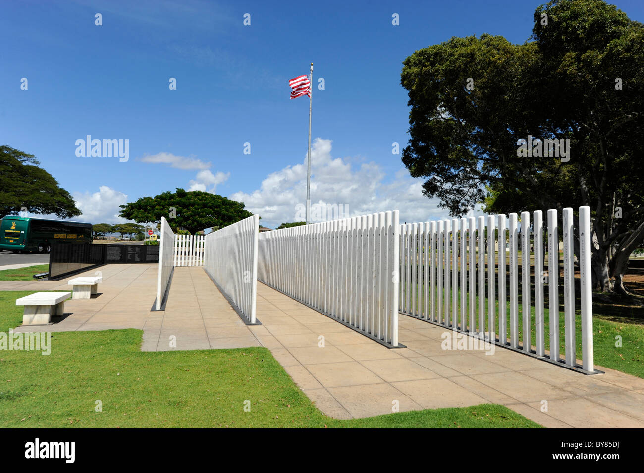 USS Oklahoma Memorial Pearl Harbor Pacific National Monument Ford