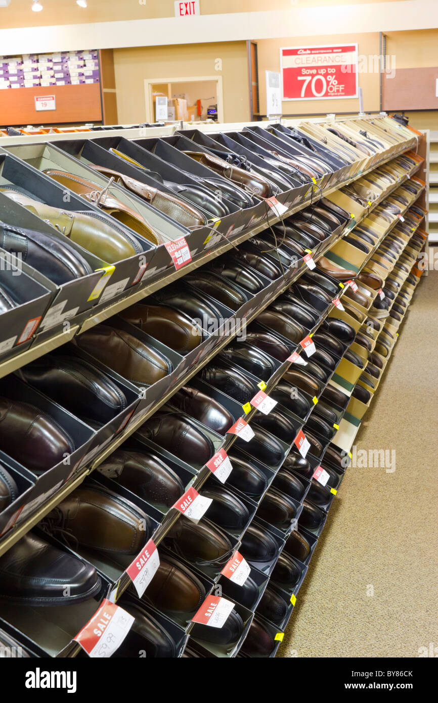 Clarks outlet store, Chicago Premium Outlets, Aurora, Illinois, USA Stock  Photo - Alamy