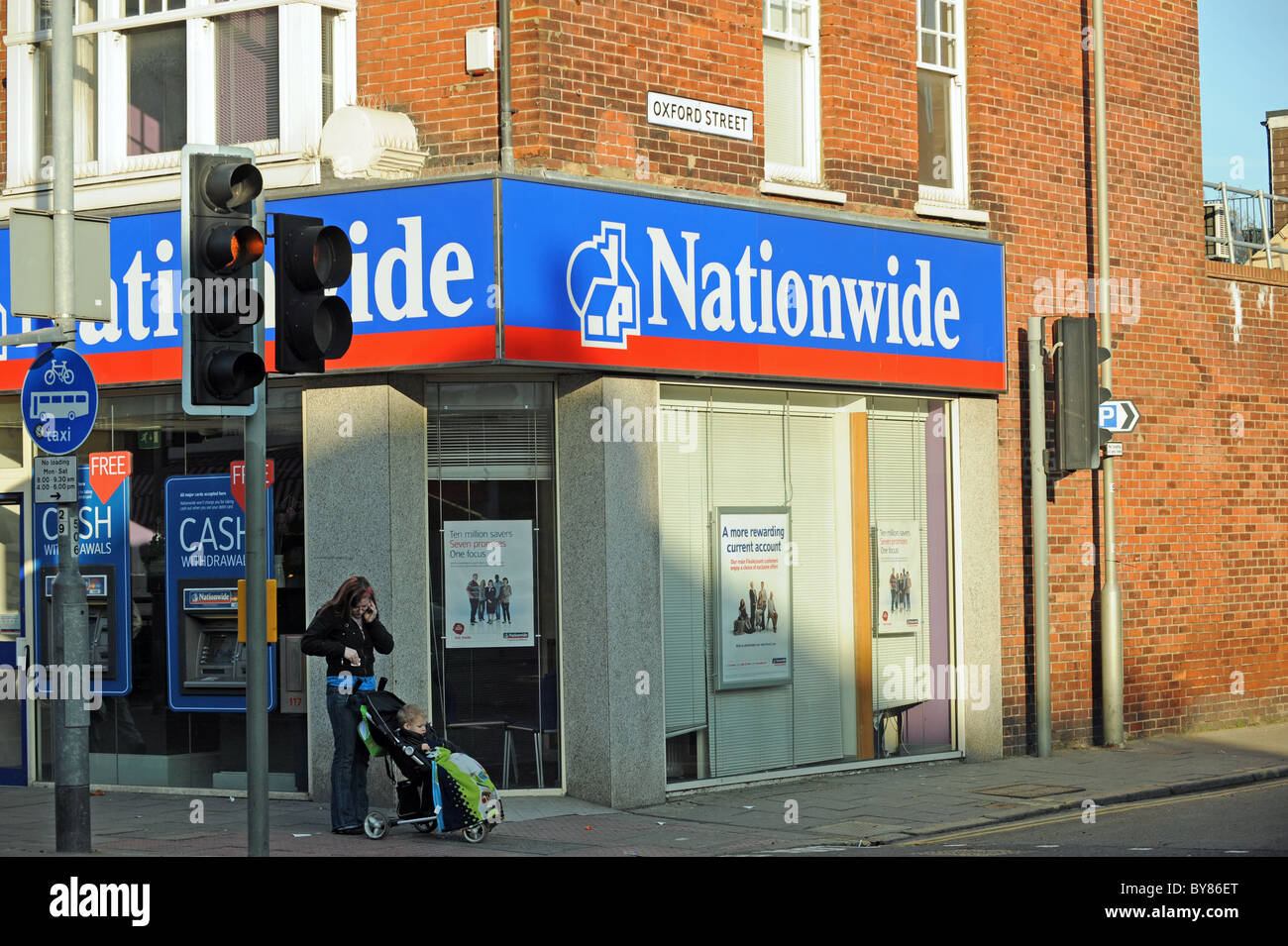 Nationwide Building Society shop in London Road Brighton UK Stock Photo