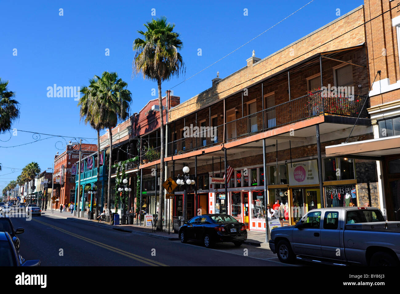 Ybor City Spanish culture center in Tampa Florida Stock Photo Alamy