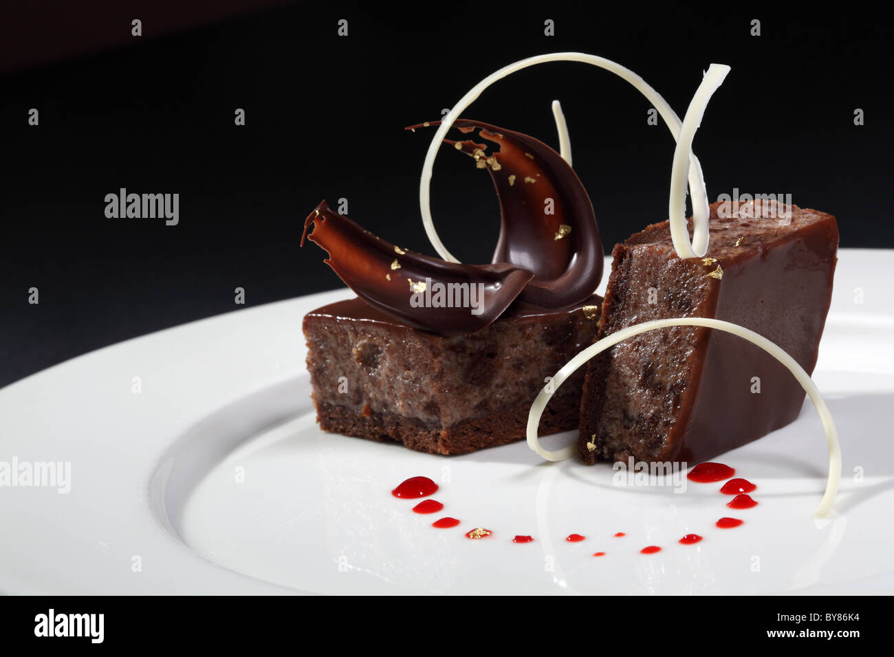 chocolate cake Stock Photo