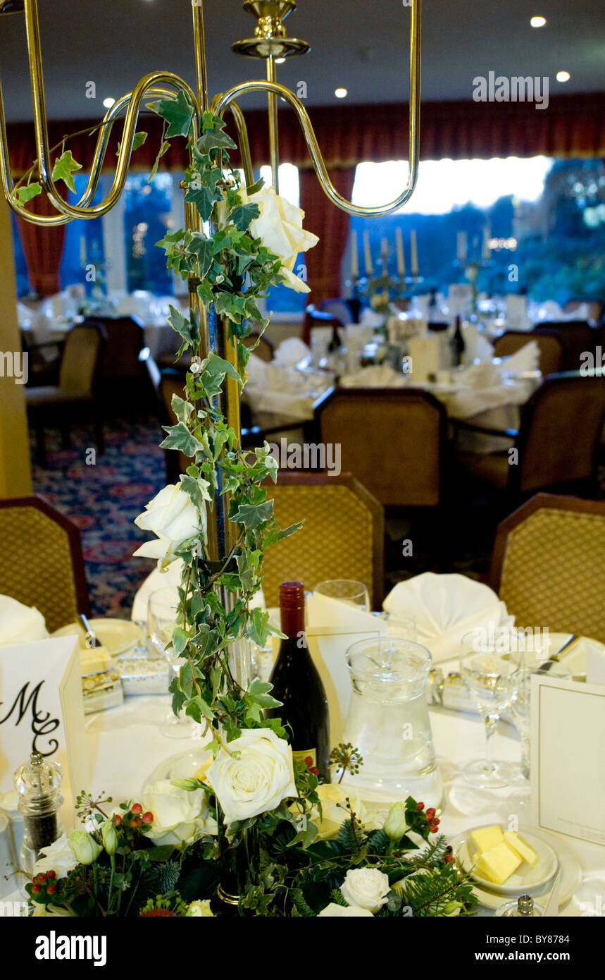 Trailing ivy on candelabra Stock Photo Alamy