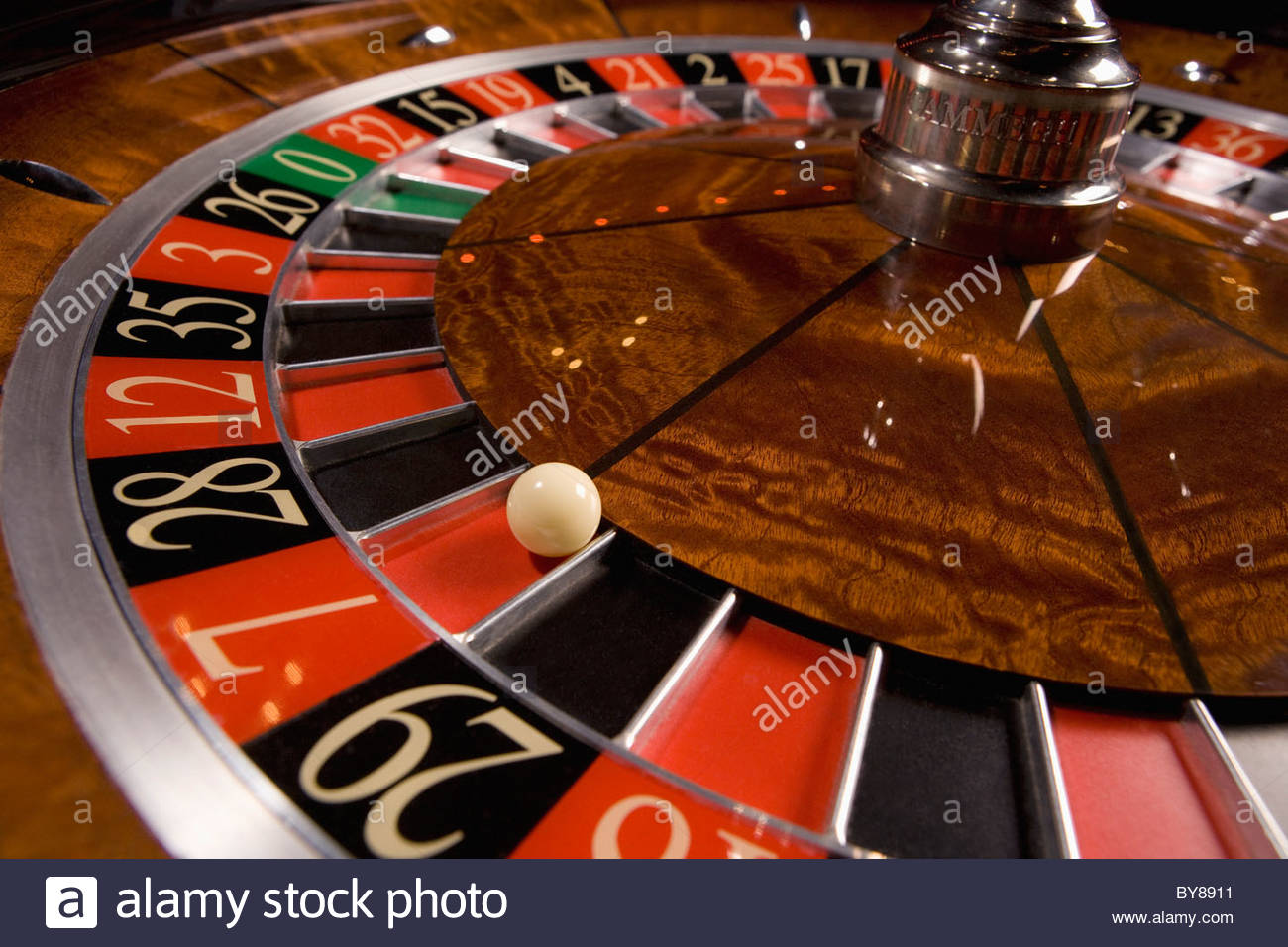 Image Casino Roulette Wheel Ball Stock Photos & Image Casino Roulette ...