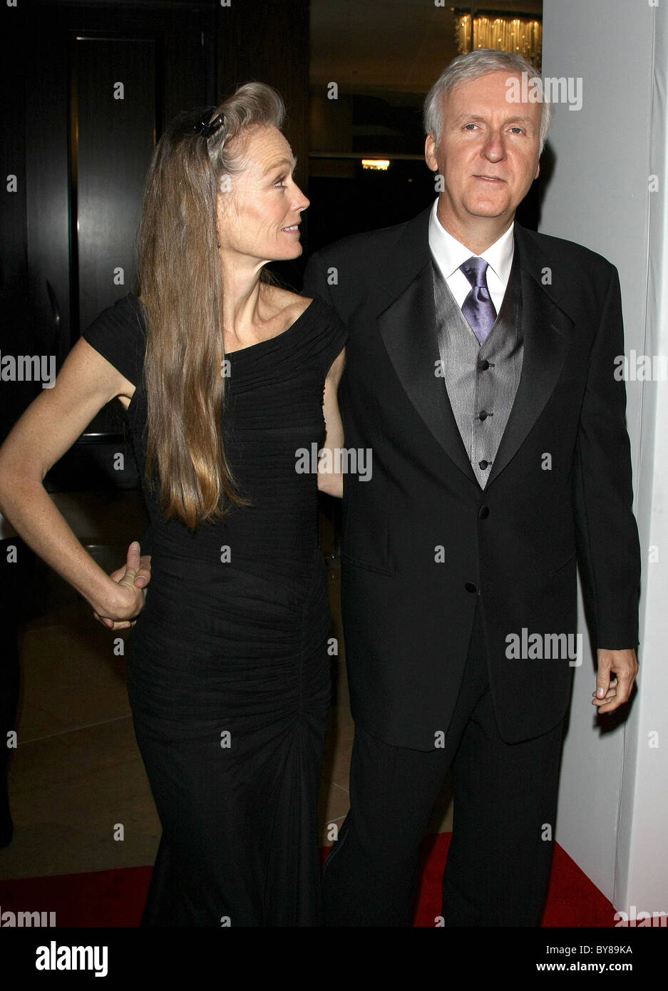SUZY AMIS JAMES CAMERON 22ND ANNUAL PRODUCERS GUILD OF AMERICA AWARDS BEVERLY HILLS LOS ANGELES CALIFORNIA USA 22 January 20 Stock Photo