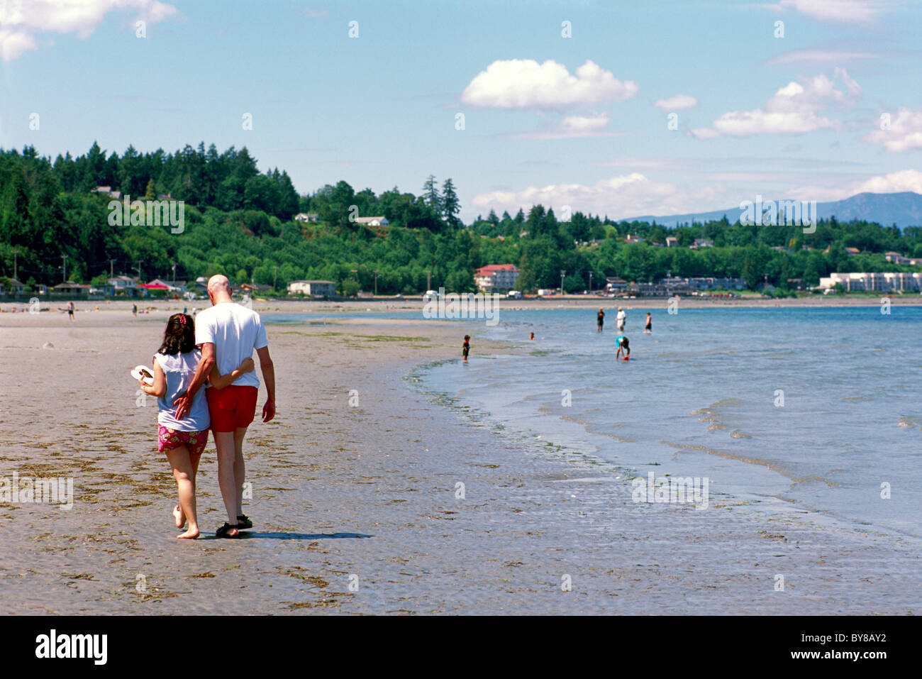 Qualicum Beach, BC, Vancouver Island, British Columbia, Canada Young