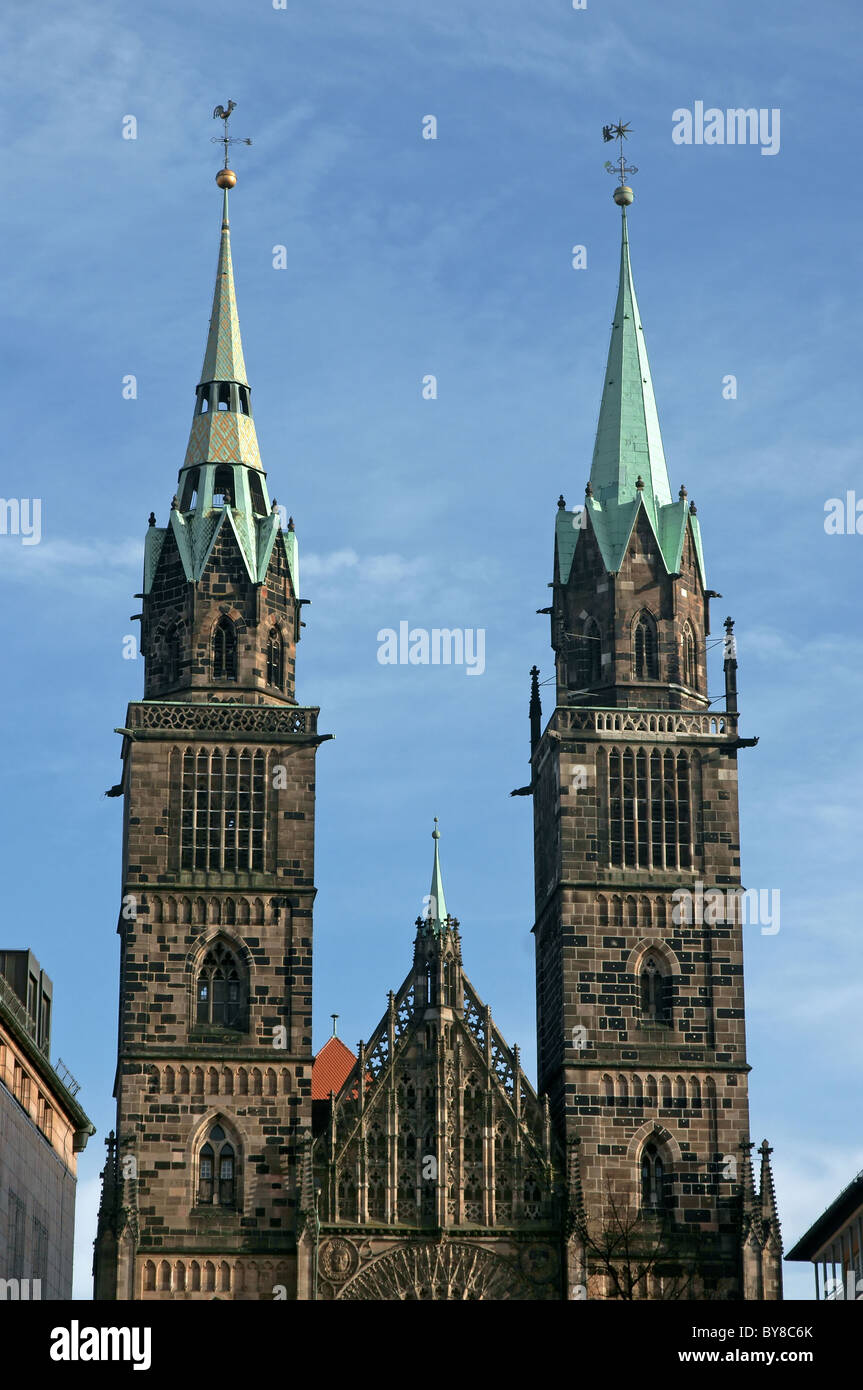 St. Lawrence Church situated in Nuremberg, Germany Stock Photo - Alamy