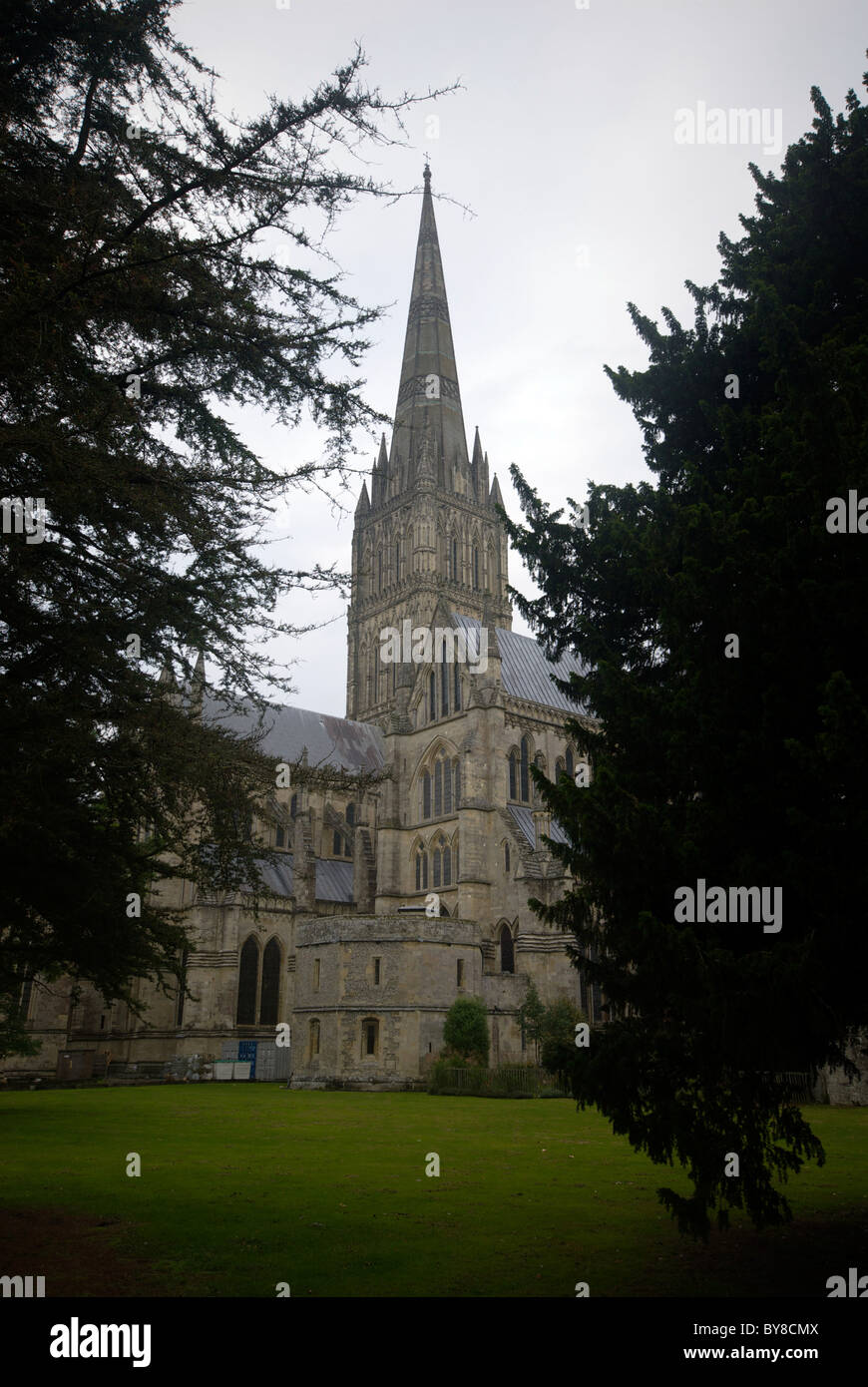 Salisbury Cathedral Wiltshire UK Stock Photo