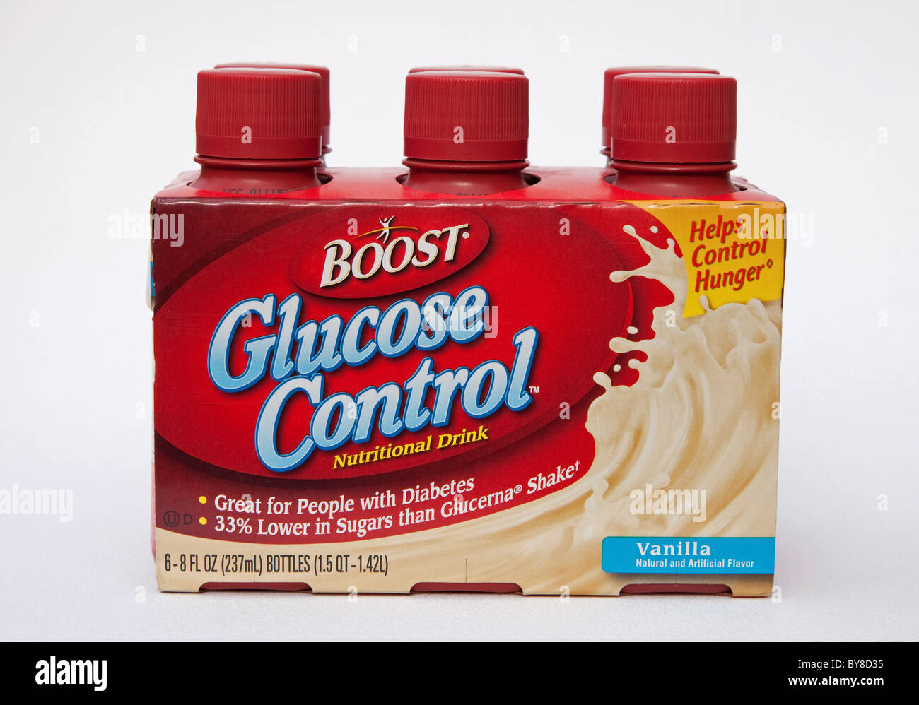 Boost Glucose Control nutritional drink. Stock Photo