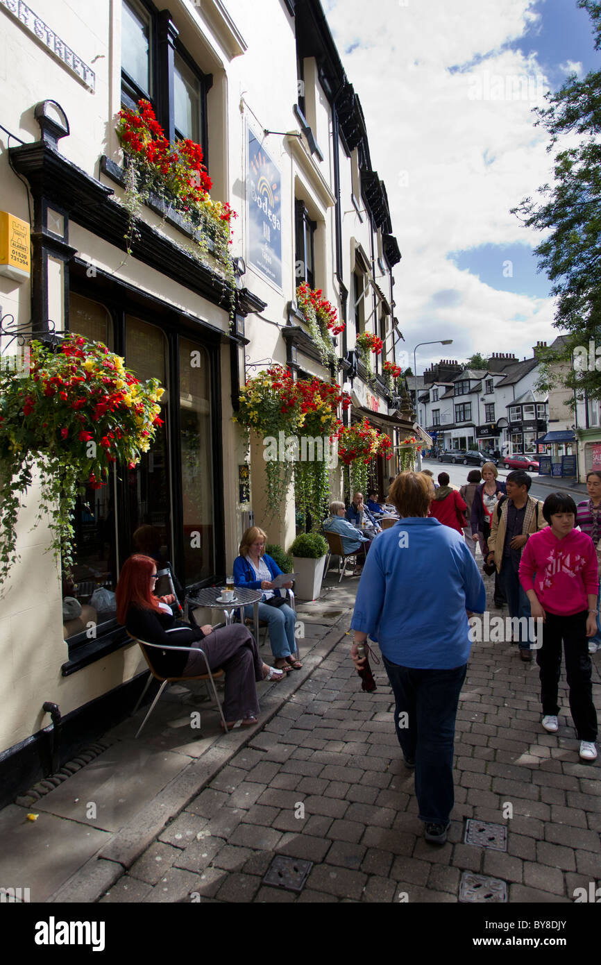 Ash Street Bowness on Windermere Stock Photo Alamy