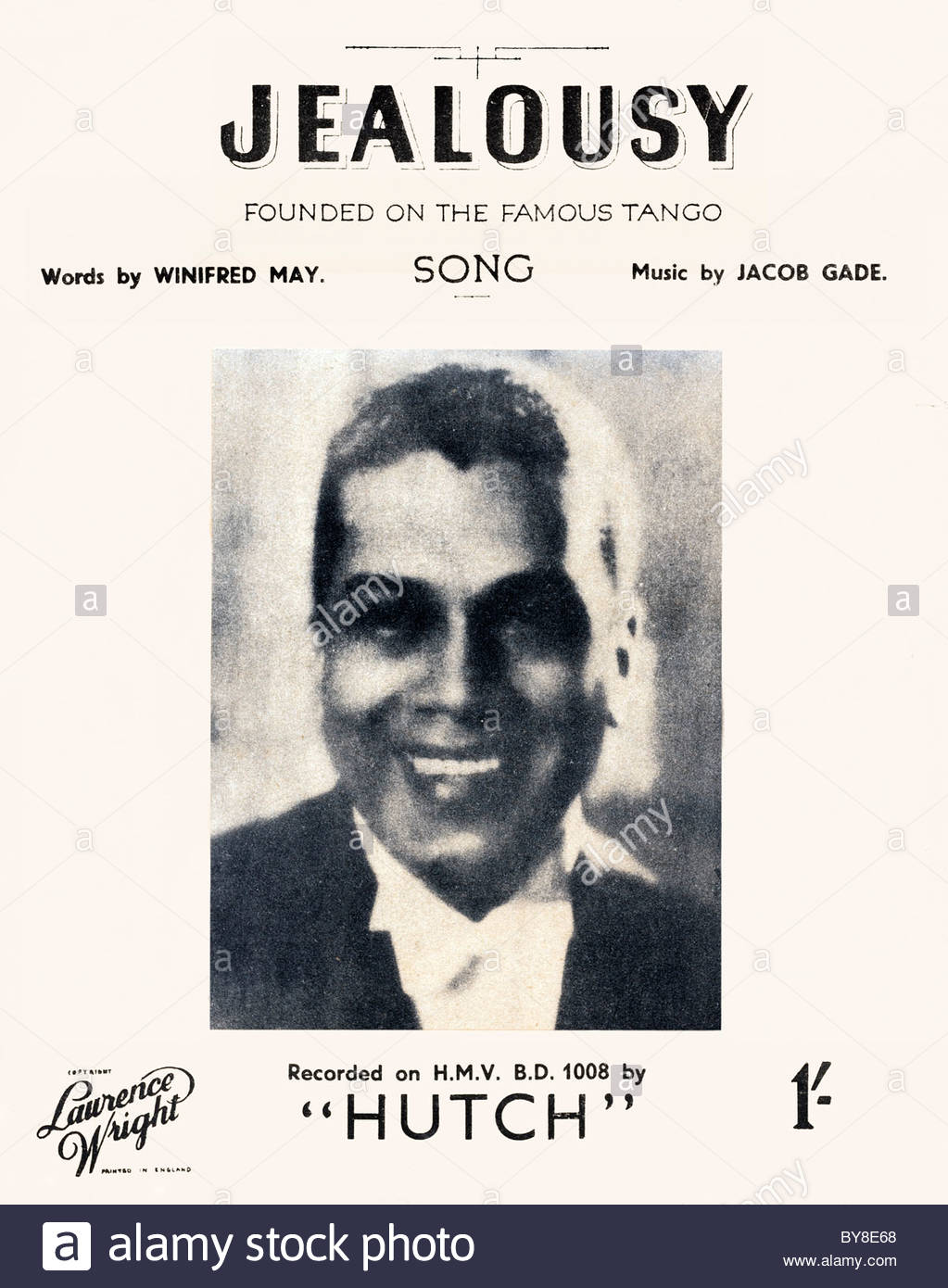 songs JEALOUSY Hutch 1942