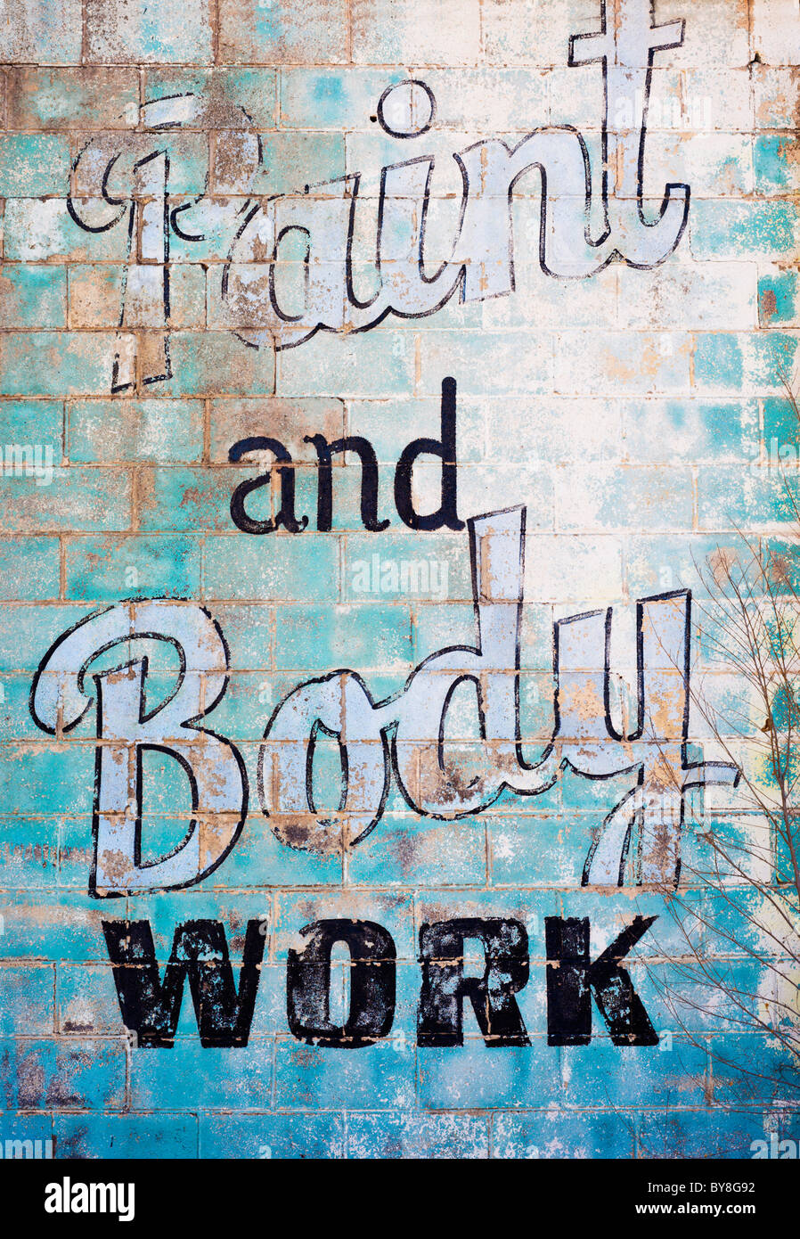 Car sign advertisement hi-res stock photography and images - Alamy