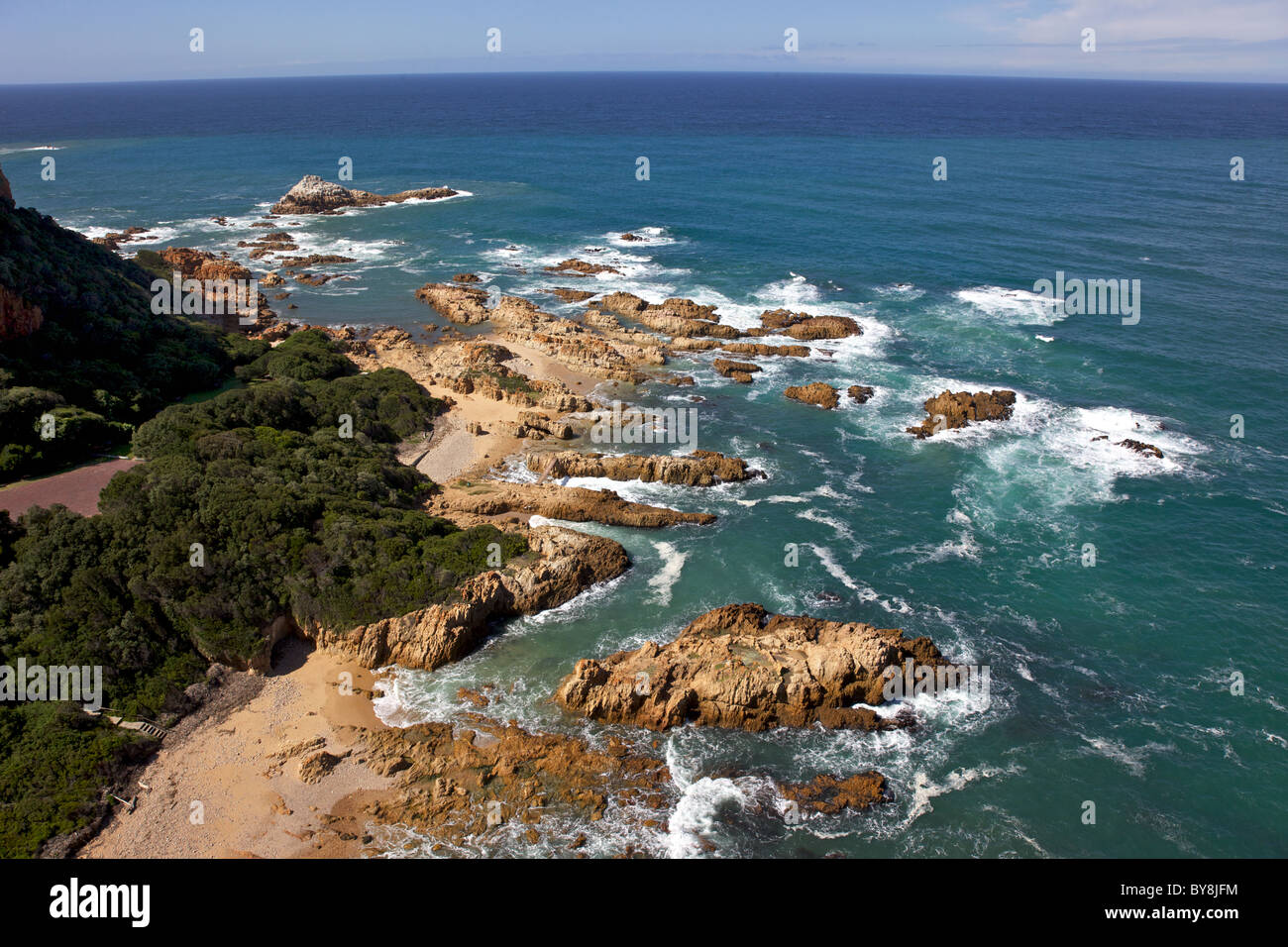 Coney Glen, in the tourist centre of Knysna, situated in South Africa's Garden Route. Stock Photo