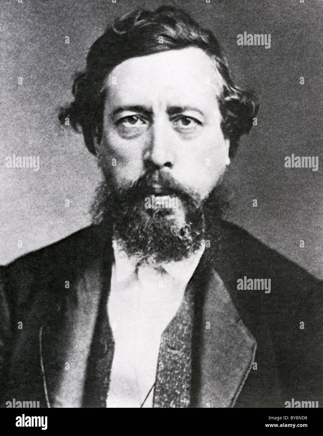 WILHELM LIEBKNECHT (1826-1900) German social democrat and founder of the SDP Stock Photo