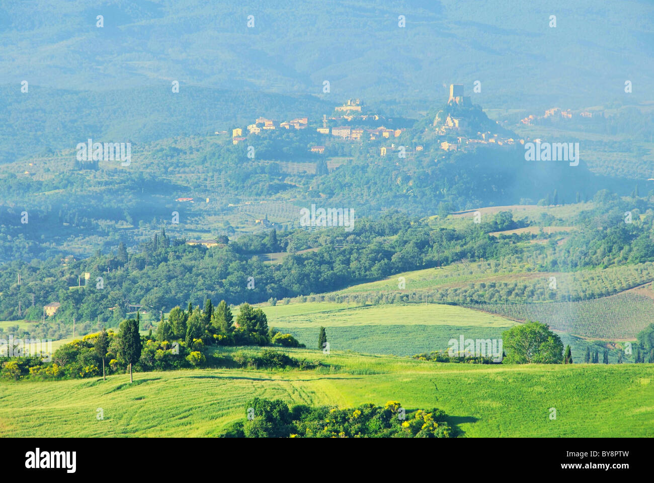 Rocca d Orcia 01 Stock Photo