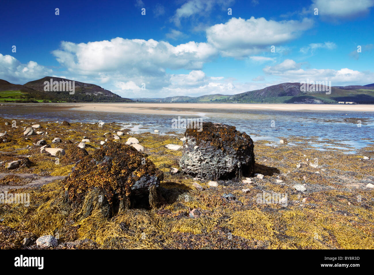 Loch Fleet on the East coast of Sutherland, Scotland Stock Photo